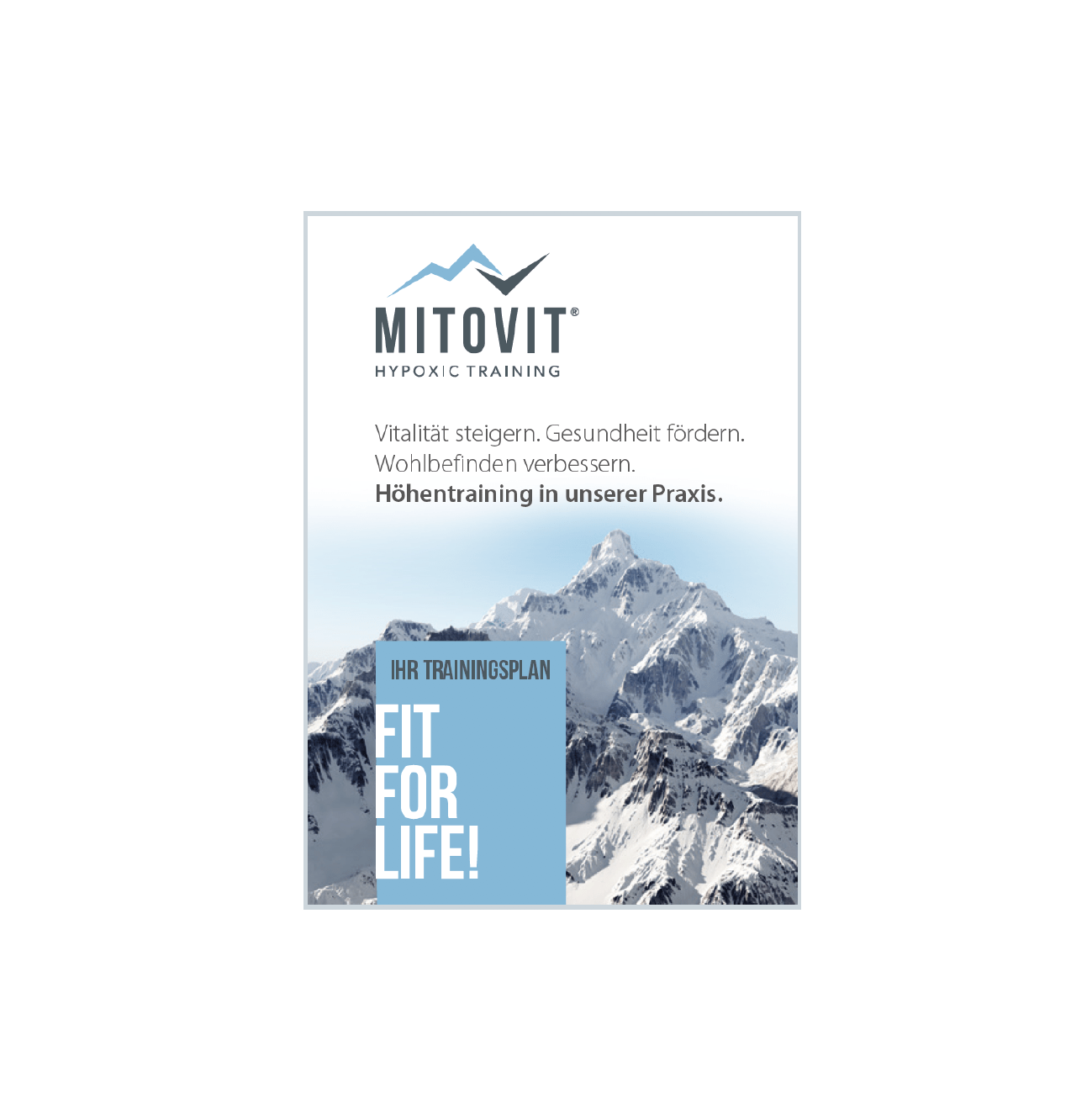 MITOVIT® Trainingsplan (10 St.)