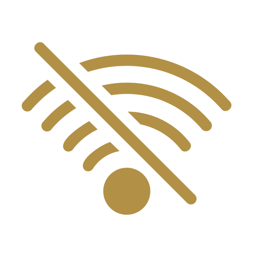 Ohne WLAN